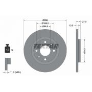 Слика 1 на кочионен диск TEXTAR PRO 92089103