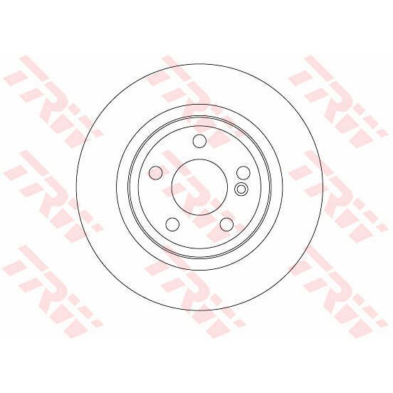 Слика на кочионен диск TRW DF6634 за Mercedes GLA-class (x156) GLA 220 CDI (156.903) - 170 коњи дизел