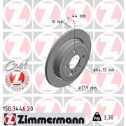 Слика 1 на кочионен диск ZIMMERMANN COAT Z 150.3446.20