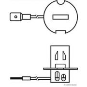 Слика 2 на крушка с нагреваема жичка, работен фар HERTH+BUSS ELPARTS 89901094