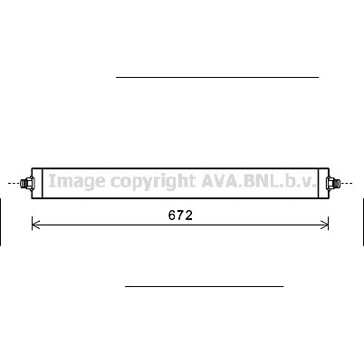 Слика на ладник за масло, автоматски менувач AVA QUALITY COOLING MS3531 за Mercedes Viano (w639) CDI 2.0 - 116 коњи дизел