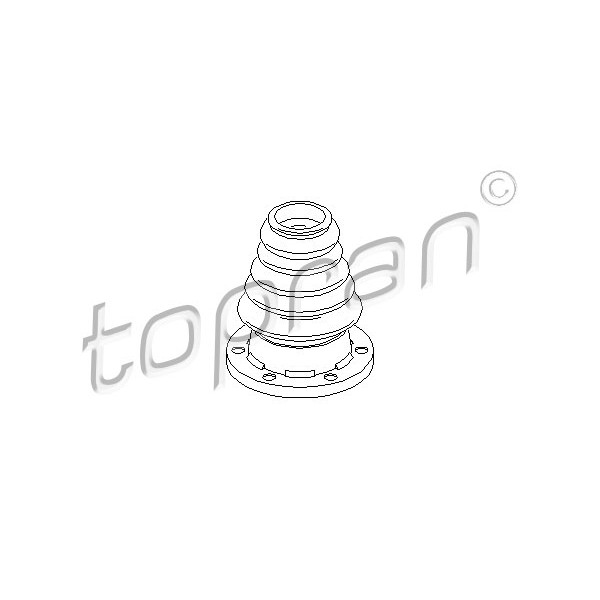 Слика на Манжетна за зглоб TOPRAN 102 777 за VW Vento Sedan (1H2) 2.8 VR6 - 174 коњи бензин