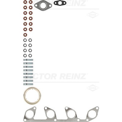 Слика на монтажен комплет, турбина VICTOR REINZ 04-10050-01 за Audi A3 (8P1) 2.0 TDI 16V - 140 коњи дизел
