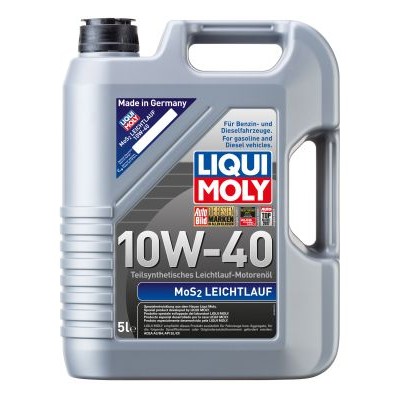 Слика на Моторно масло LIQUI MOLY MoS2 Leichtlauf 10W-40 2184 за BMW 5 GT F07 520 d - 136 коњи дизел