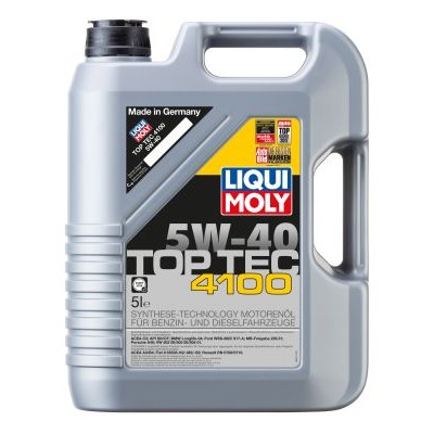 Слика на Моторно масло LIQUI MOLY Top Tec 4100 5W-40 9511 за BMW 6 Coupe (E24) 633 CSi - 197 коњи бензин