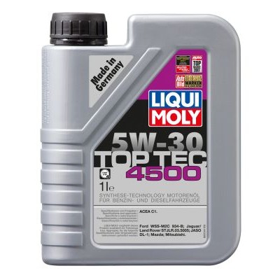 Слика на Моторно масло LIQUI MOLY Top Tec 4500 5W-30 3724 за MG ZR 105 - 103 коњи бензин
