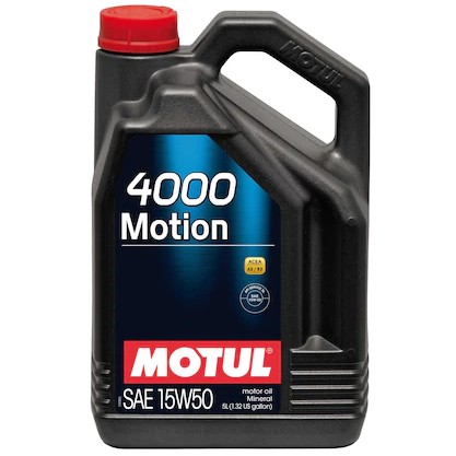 Слика на Моторно масло MOTUL 4000 MOTION 15W40 15W40 100294 за BMW 5 GT F07 530 d - 211 коњи дизел