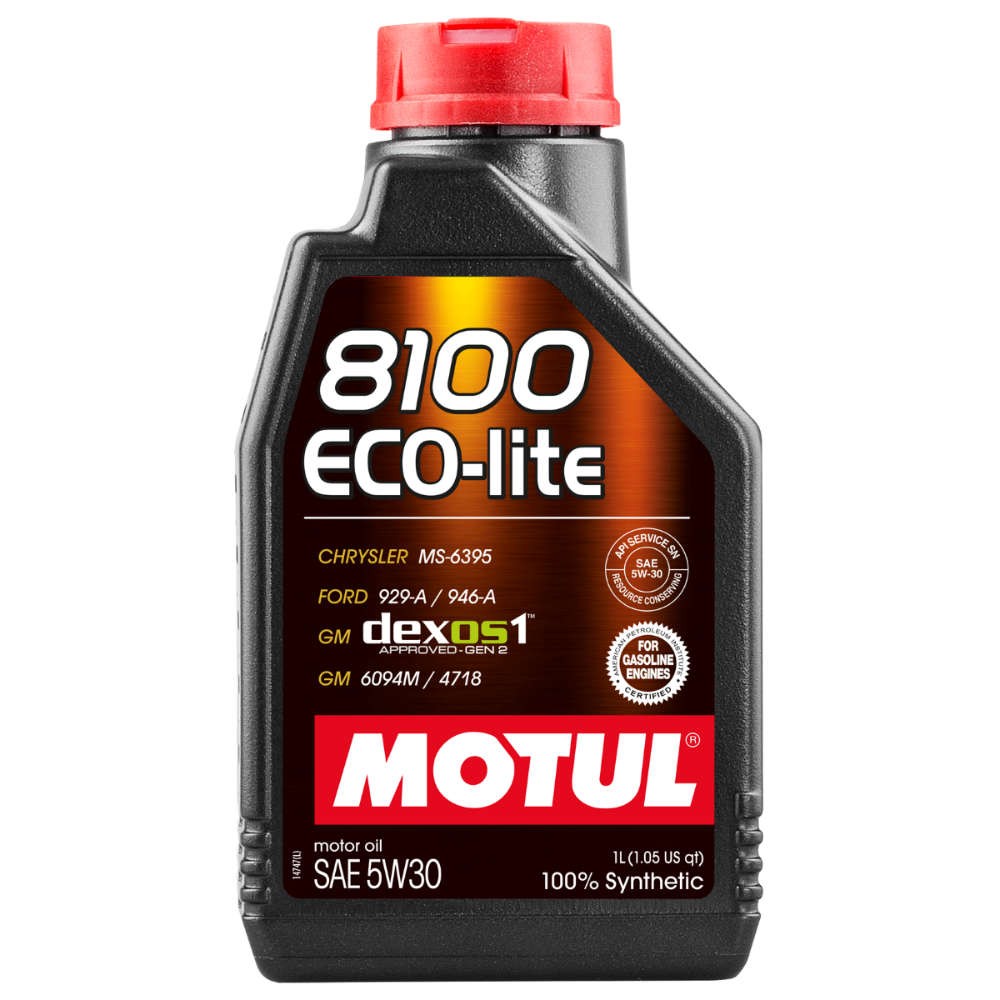 Слика на Моторно масло MOTUL 8100 ECO-LITE 5W30 5W30 108212 за BMW 5 GT F07 535 i xDrive - 306 коњи бензин