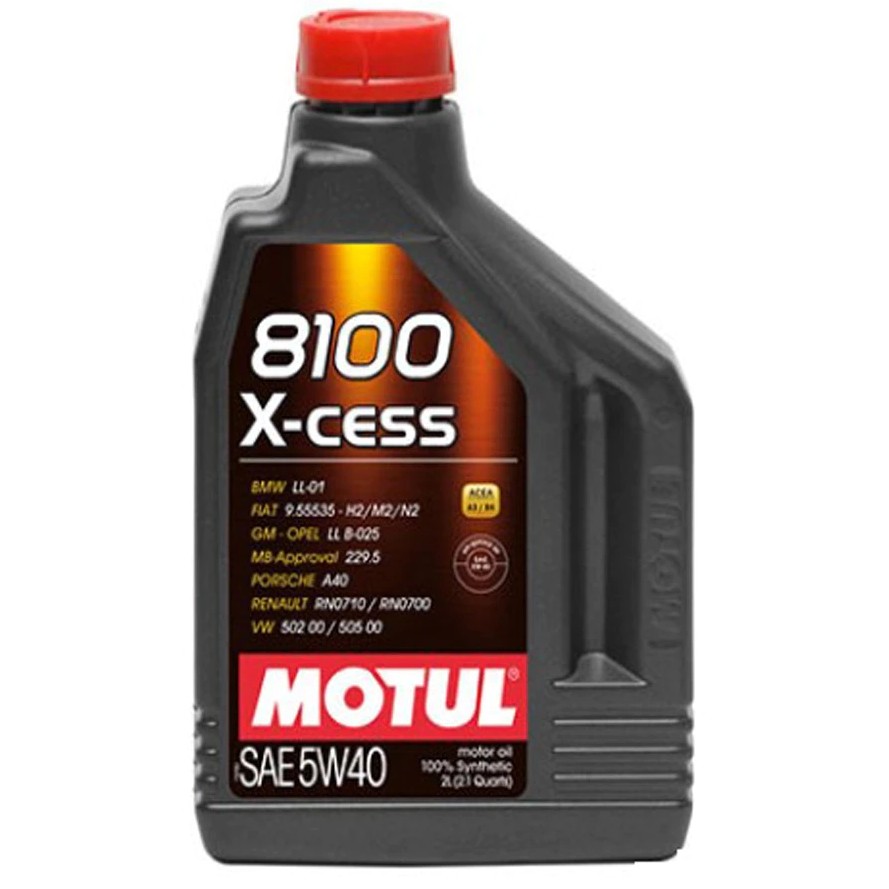 Слика на Моторно масло MOTUL 8100 X-CESS 5W40 5W40 102869 за Mercedes CLC-class (cl203) CLC 160 (203.731) - 129 коњи бензин