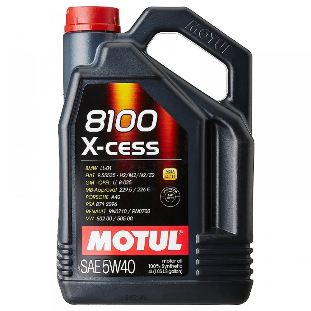 Слика на Моторно масло MOTUL 8100 X-CESS 5W40 5W40 104256 за MG MGF (RD) 1.8 i VVC - 146 коњи бензин