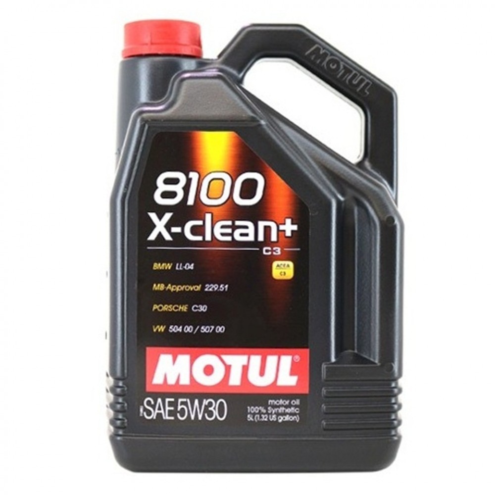 Слика на Моторно масло MOTUL 8100 X-CLEAN+ 5W30 5W30 106377 за BMW 8 Coupe E31 850 i,Ci - 300 коњи бензин