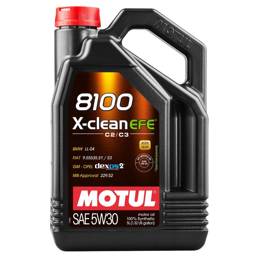 Слика на Моторно масло MOTUL 8100 X-CLEAN EFE 5W30 5W30 107206 за Alfa Romeo MITO (955) 1.4 - 120 коњи бензин