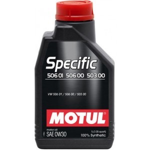 Слика на Моторно масло MOTUL SPECIFIC 506 01 - 506 00 - 503 00 0W30 0W30 106429 за BMW 6 Coupe (E24) M 635 CSi - 286 коњи бензин