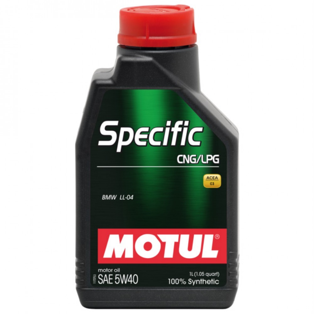 Слика на Моторно масло MOTUL SPECIFIC CNG/LPG 5W40 5W40 101717 за BMW 5 GT F07 520 d - 136 коњи дизел