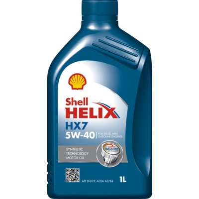 Слика на Моторно масло SHELL Helix HX7 5W-40 550046275 за BMW 6 Coupe (E24) 633 CSi - 184 коњи бензин