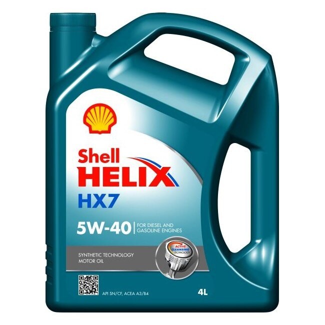 Слика на Моторно масло SHELL Helix HX7 5W-40 550046284 за Alfa Romeo MITO (955) 1.4 - 120 коњи бензин