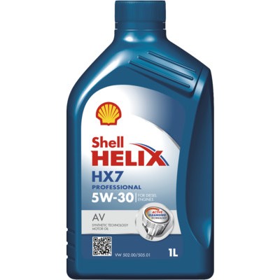 Слика на Моторно масло SHELL Helix HX7 Professional AV 5W-30 550046311 за Alfa Romeo MITO (955) 1.4 - 120 коњи бензин