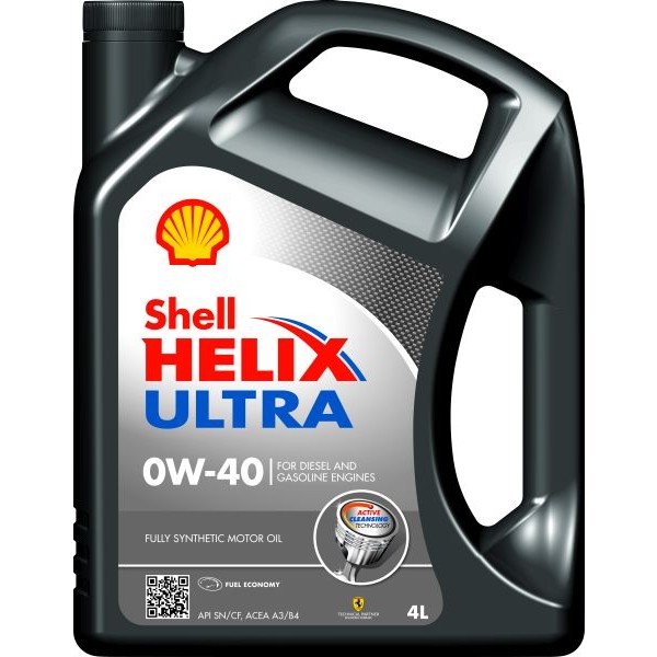 Слика на Моторно масло SHELL Helix Ultra 0W-40 550046282 за MG TF 160 - 160 коњи бензин