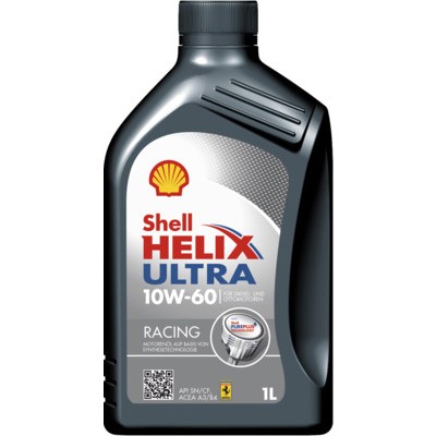 Слика на Моторно масло SHELL Helix Ultra Racing 10W-60 550046314 за Dacia Solenza 1.4 - 75 коњи бензин
