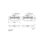 Слика 1 на плочки AKEBONO Standard AN-4048WK