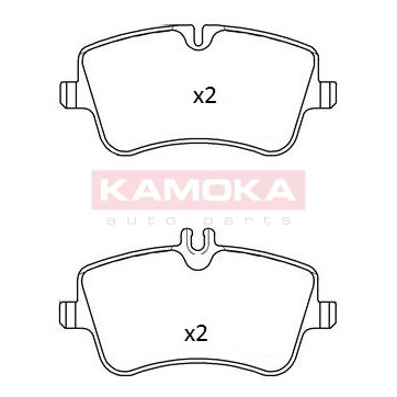 Слика на плочки KAMOKA  JQ1012858 за Mercedes C-class Estate (s203) C 320 4-matic (203.284) - 218 коњи бензин