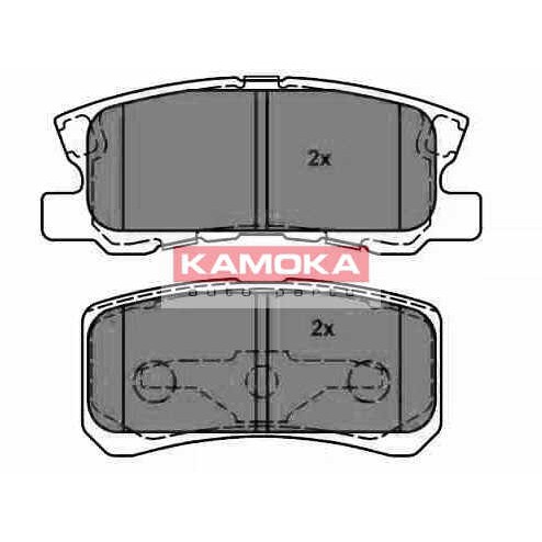 Слика на плочки KAMOKA  JQ1013678 за Peugeot 4007 (GP) 2.4 16V - 170 коњи бензин