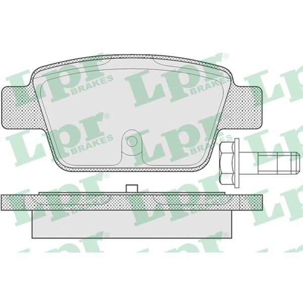 Слика на плочки LPR 05P780 за Alfa Romeo MITO (955) 1.4 TB - 155 коњи бензин