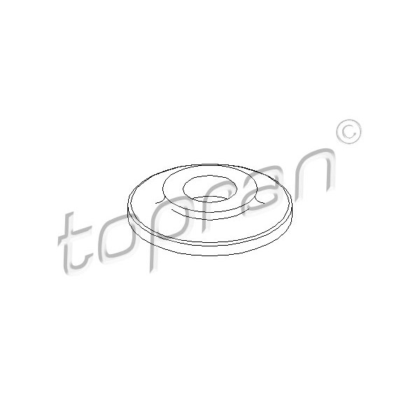 Слика на подлошка за пружина TOPRAN 112 415 за Skoda Yeti (5L) 1.4 TSI - 122 коњи бензин