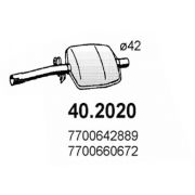 Слика 1 на преден издувен лонец ASSO 40.2020