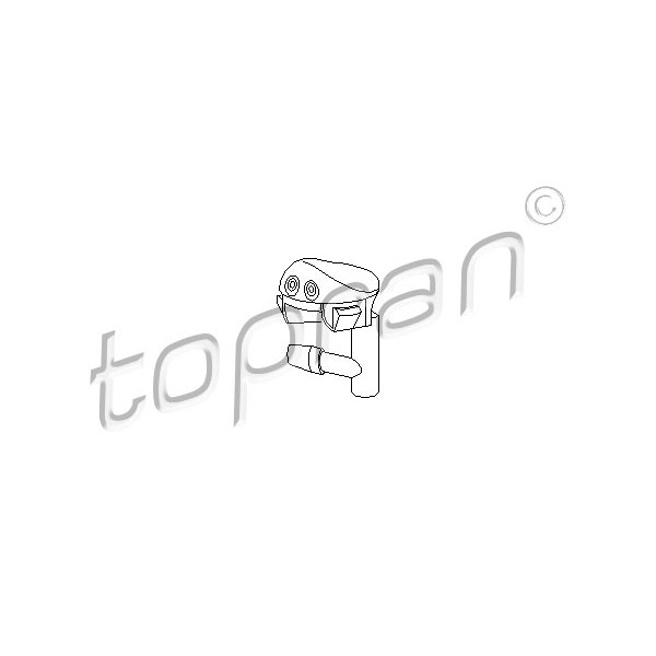 Слика на Прскач за брисачи TOPRAN 202 406 за Opel Calibra A 2.0 i 16V 4x4 - 136 коњи бензин