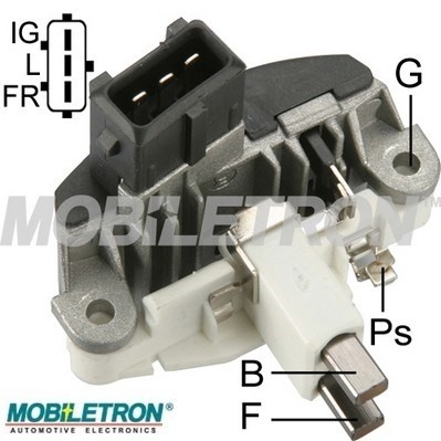 Слика на регулатор на генератор MOBILETRON VR-B238 за BMW 5 Sedan E39 540 i - 286 коњи бензин