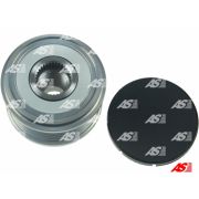 Слика 3 на ременица на алтернатор AS-PL Brand new  Alternator freewheel pulley AFP0057