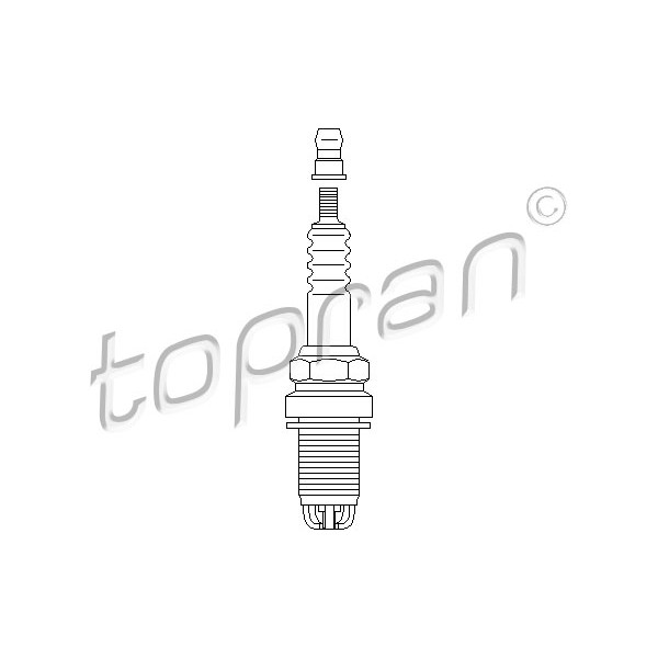 Слика на свеќица TOPRAN 110 326 за CHEVROLET LACETTI J200 Hatchback 1.8 - 91 коњи бензин