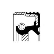 Слика 1 на семеринг, колянов вал; семеринг, междинен вал; семеринг, вал на междинна предавка CORTECO 12001538B