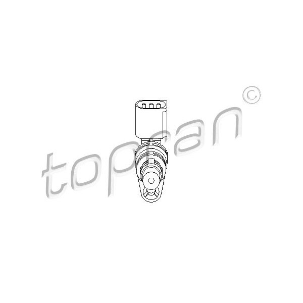 Слика на Сензор за обртаи на мотор TOPRAN 111 385 за Skoda Laura (1Z3) 1.2 TSI - 105 коњи бензин