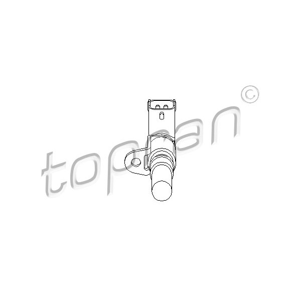 Слика на Сензор за обртаи на мотор TOPRAN 207 062 за Opel Astra H TwinTop 1.8 - 125 коњи бензин