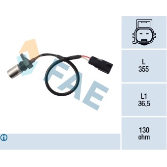 Слика на Сензор за положба на радалица FAE 79410 за Volvo S70 Saloon (P80) 2.4 - 170 коњи бензин