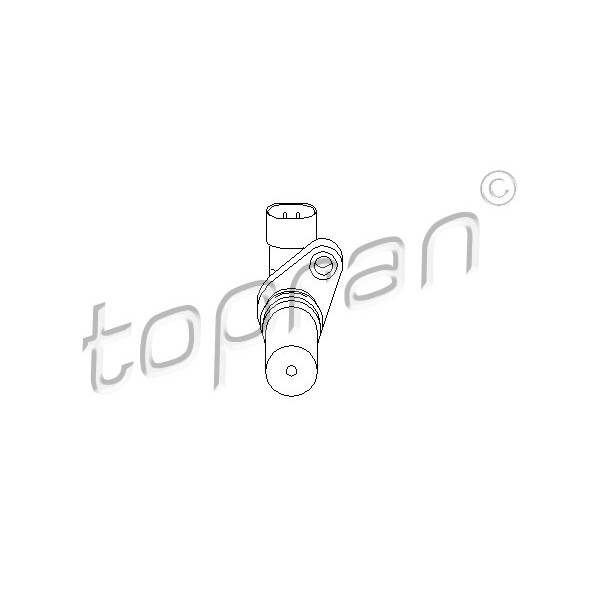 Слика на Сензор за положба на радалица TOPRAN 207 414 за Alfa Romeo 147 (937) Hatchback 1.9 JTD - 101 коњи дизел