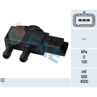 Слика на Сензор за притисок издувни гасови FAE 16111 за Citroen C-Elysee 1.6 HDI 92 - 92 коњи дизел