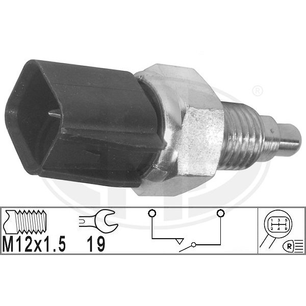 Слика на Сензор за рикверц светло ERA 330817 за CHEVROLET CAPTIVA C100,C140 2.4 - 136 коњи бензин