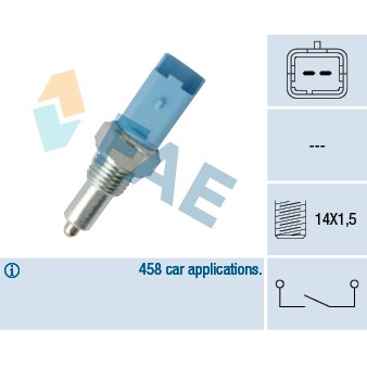 Слика на Сензор за рикверц светло FAE 40999 за Renault Modus 1.4 (JP01, JP0J) - 98 коњи бензин