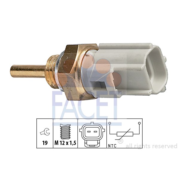 Слика на Сензор за температура FACET Made in Italy - OE Equivalent 7.3323 за Lexus RC (gsc1, usc1) 300 (ASC10_) - 245 коњи бензин