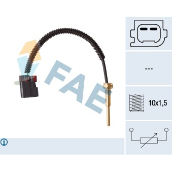 Слика на Сензор за температура FAE 32428 за Volvo 440K (445) 1.6 - 93 коњи бензин
