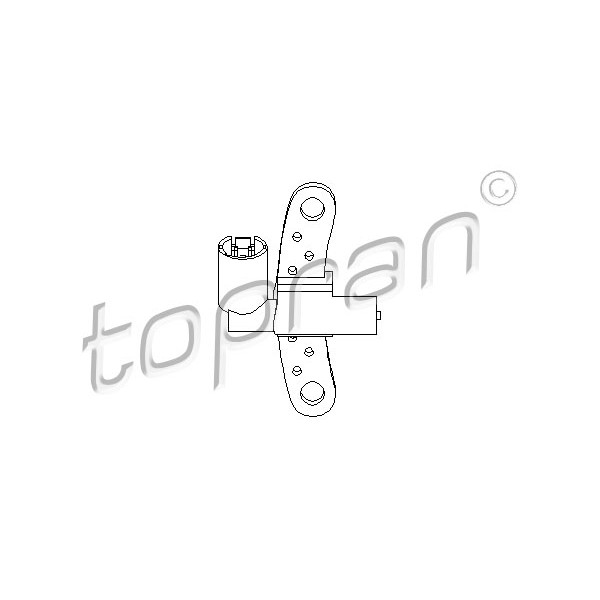 Слика на сензор обртаи, управување на мотор TOPRAN 700 758 за Nissan Kubistar Box 1.2 16V - 75 коњи бензин