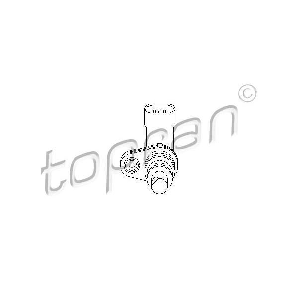 Слика на сензор обртаи, управување на мотор TOPRAN PREMIUM BRAND 207 415 за Opel Cascada (w13) 2.0 CDTI - 165 коњи дизел