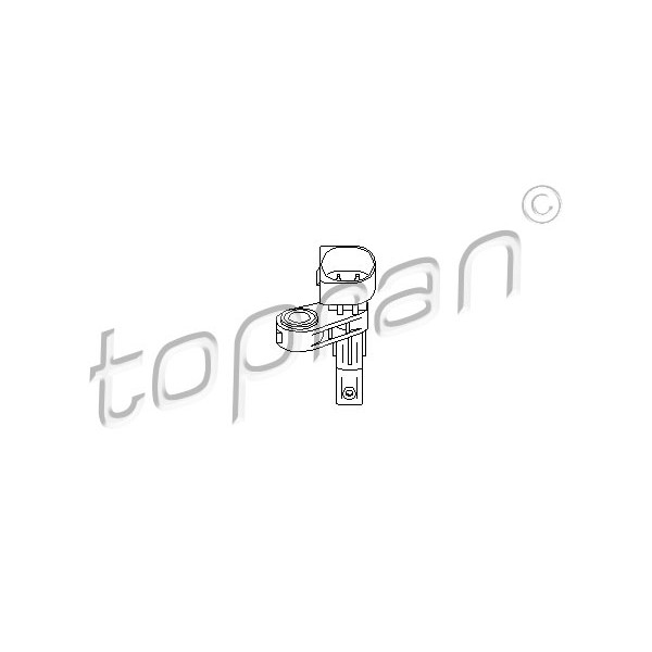 Слика на Сензор ABS TOPRAN 110 604 за Skoda Yeti (5L) 2.0 TDi 4x4 - 150 коњи дизел