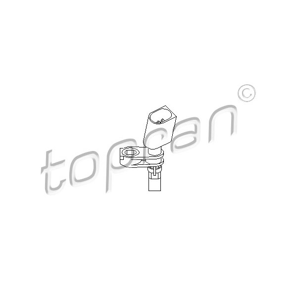 Слика на Сензор ABS TOPRAN 110 608 за Seat Ateca (KH7) 1.6 TDI - 115 коњи дизел