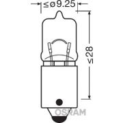 Слика 2 на сијалица за светло во кабина OSRAM Original 64132