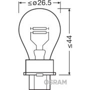 Слика 2 на сијалица за стоп светла и габарити OSRAM Original 3157