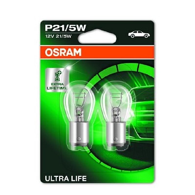 Слика на сијалица за стоп светла и габарити OSRAM ULTRA LIFE 7528ULT-02B за Peugeot 301 1.2 VTi 72 - 72 коњи бензин